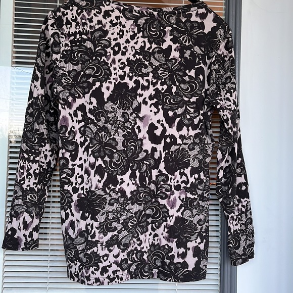 Daisy Fuentes T Shirt Long Sleeve Size L - Picture 3 of 4